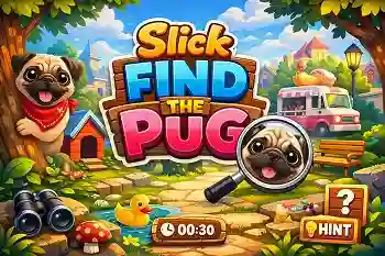 Slick Find The Pug