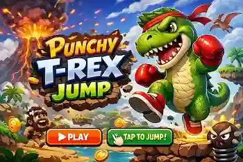 Punchy T-Rex Jump